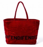 VINTAGE FENDI RED VELVET CANVA