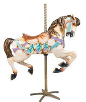 VINTAGE FIBERGLASS CAROUSEL HO
