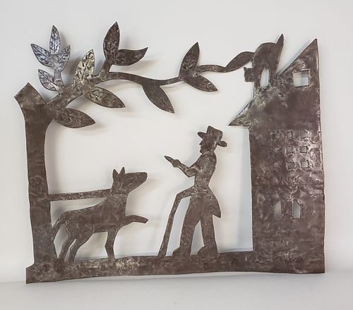VINTAGE FIGURAL AMERICAN FOLK ART