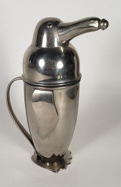VINTAGE FIGURAL ART DECO SILVE