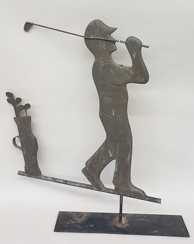 VINTAGE FIGURAL COPPER ANIMATED