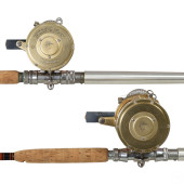 VINTAGE FIN NOR REELS ON DEEP