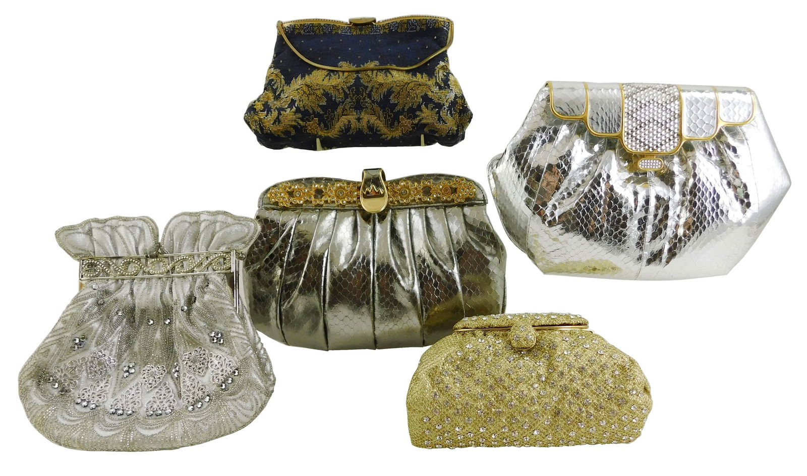 VINTAGE: FIVE ASSORTED METALLIC