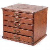 VINTAGE FIVE DRAWER SEWING SPO