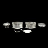 VINTAGE FIVE STERLING SILVER T