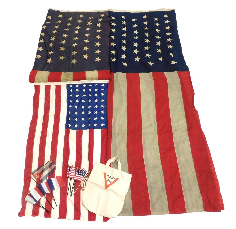 VINTAGE FLAGS: TEN FLAGS AND A