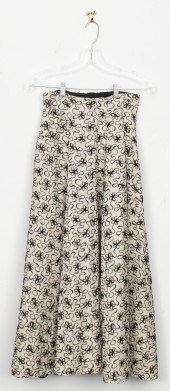 VINTAGE FLORAL EMBROIDERED SKI