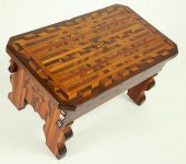 VINTAGE FOLK ART MULTI-WOOD IN