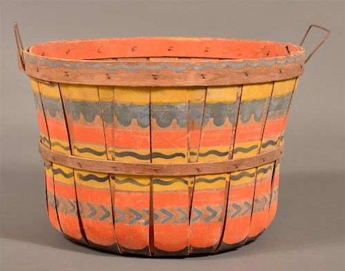 VINTAGE FOLK ART PAINT DECORATED