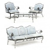 VINTAGE FOUR PIECE  IRON PATIO