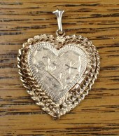 VINTAGE FOURTEEN KARAT GOLD LO