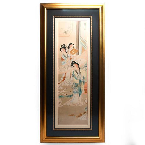 VINTAGE FRAMED ASIAN JAPANESE