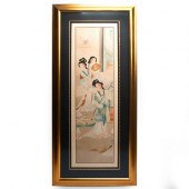 VINTAGE FRAMED ASIAN JAPANESE
