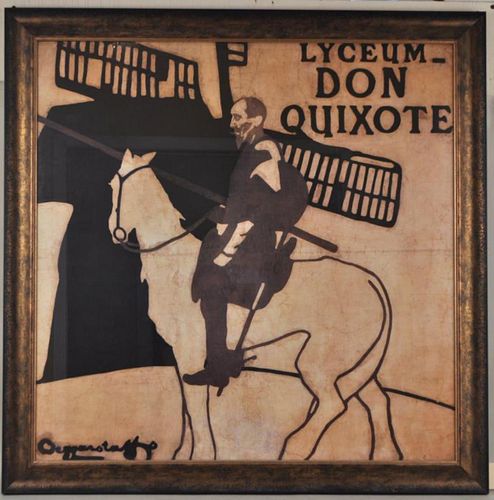 VINTAGE FRAMED LYCEUM DON QUIXOTE