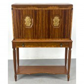 Vintage French Art Deco Bar Ca
