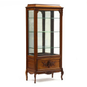 VINTAGE FRENCH CARVED MAHOGANY