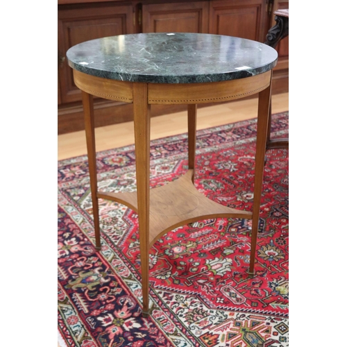 Vintage French circular marble