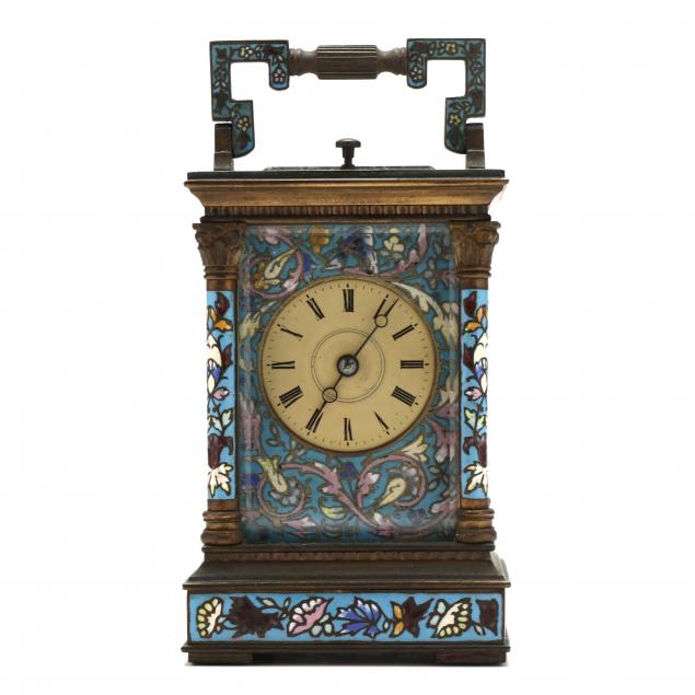 VINTAGE FRENCH CLOISONNé CARRIAGE