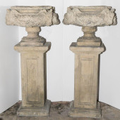 VINTAGE FRENCH CONCRETE PLANTE