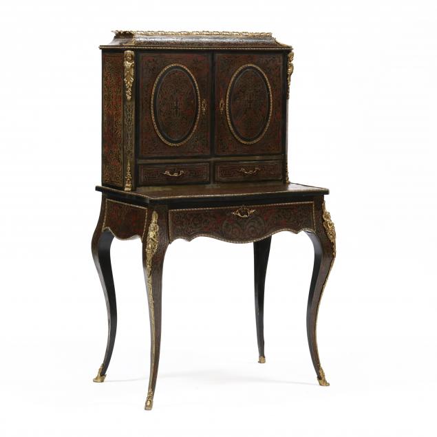 VINTAGE FRENCH FAUX BOULE INLAID