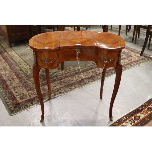 Vintage French kidney shaped