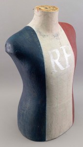 VINTAGE FRENCH MANNEQUIN TORSO