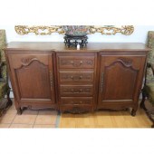 Vintage French oak Louis XV st
