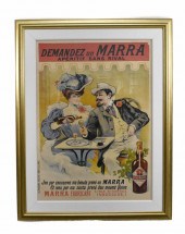 VINTAGE FRENCH POSTER, DEMANDE