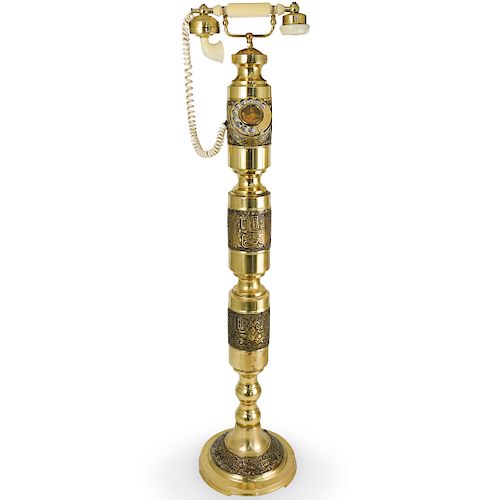 VINTAGE FRENCH SOLID BRASS