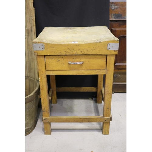 Vintage French square butchers