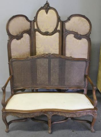 Vintage French Style Settee with