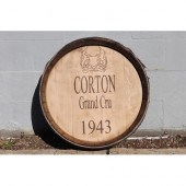 Vintage French wine barrel fro