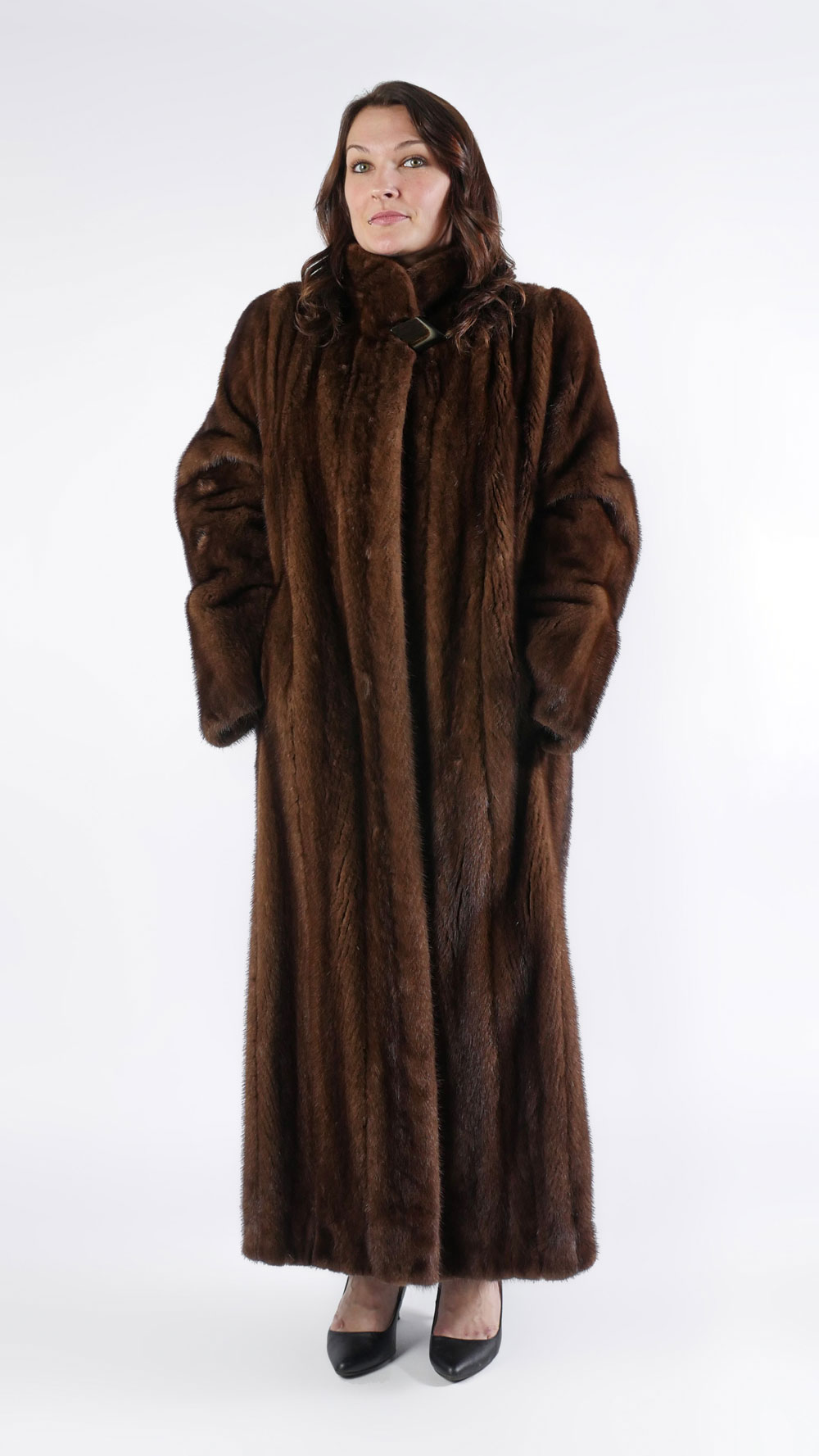 VINTAGE FULL-LENGTH MINK COAT BY