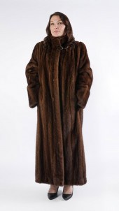 VINTAGE FULL-LENGTH MINK COAT