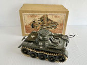 VINTAGE GAMA TIN TOY US ARMY T