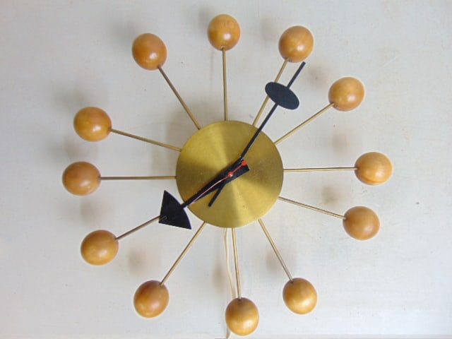 VINTAGE GEORGE NELSON WALL CLOCK BY