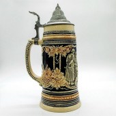 VINTAGE GERMAN BEER STEINColor