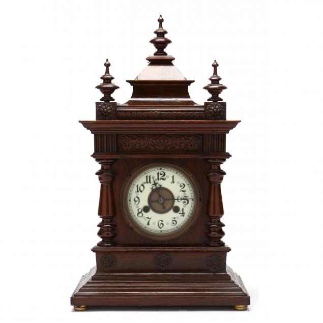 VINTAGE GERMAN BRACKET CLOCK