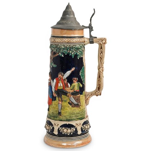 VINTAGE GERMAN CERAMIC BEER
