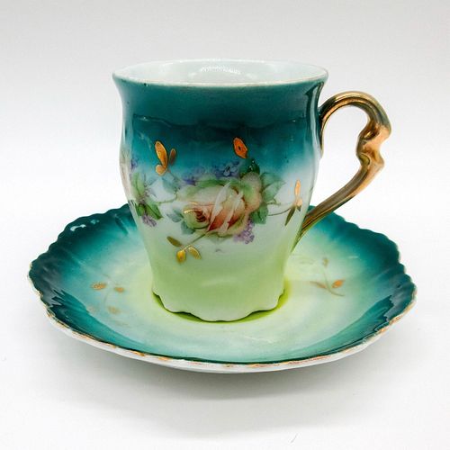 VINTAGE GH BAVARIA CHINA TEACUP AND