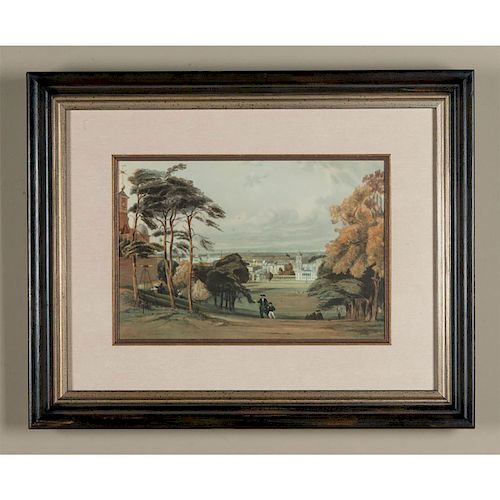 VINTAGE GICLEE GREENWICH PARK