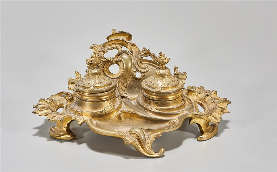 Vintage gilt bronze Art