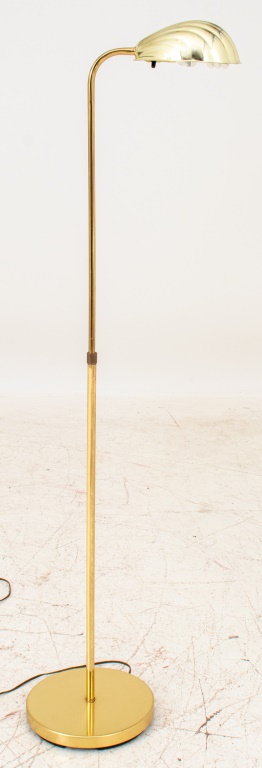 VINTAGE GILT METAL READING FLOOR