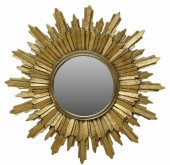 VINTAGE GILT SUNBURST DESIGN C