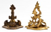 VINTAGE GILTWOOD WALL BRACKETS