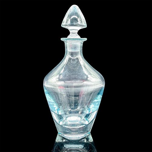 VINTAGE GLASS DECANTER WITH