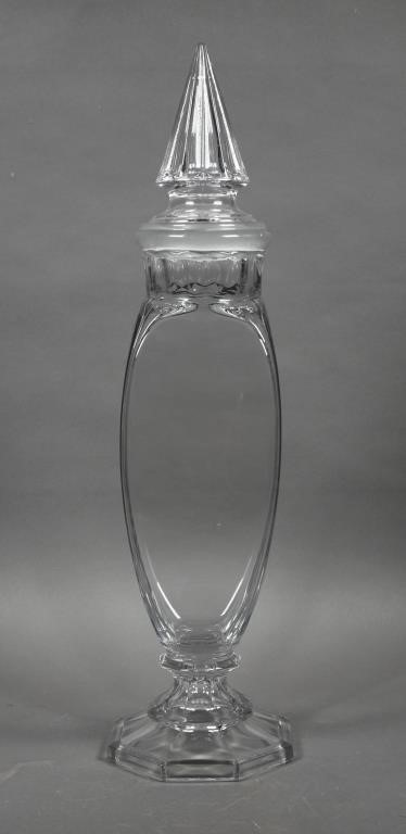 VINTAGE GLASS DRUG STORE CANDY