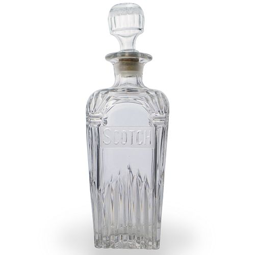 VINTAGE GLASS SCOTCH