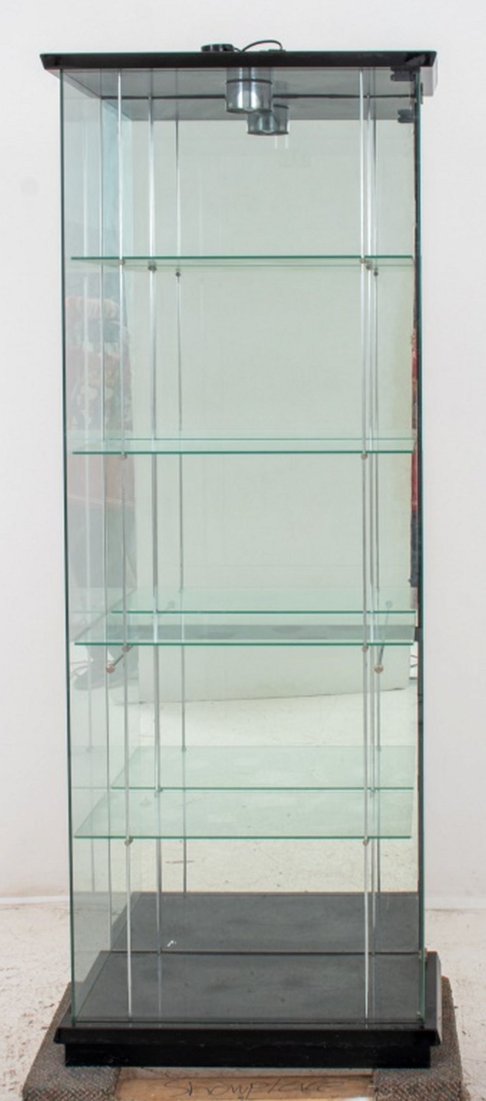 VINTAGE GLASS VITRINE OR DISPLAY