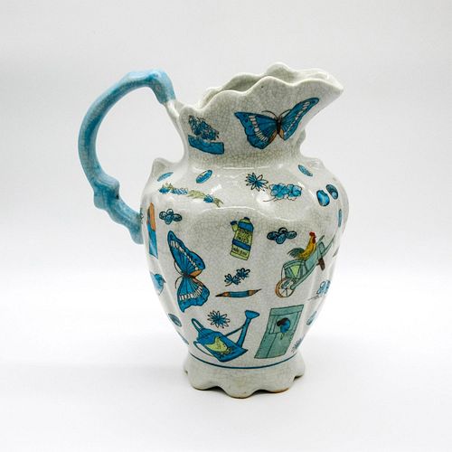 VINTAGE GLAZED FOLK ART POTTERY